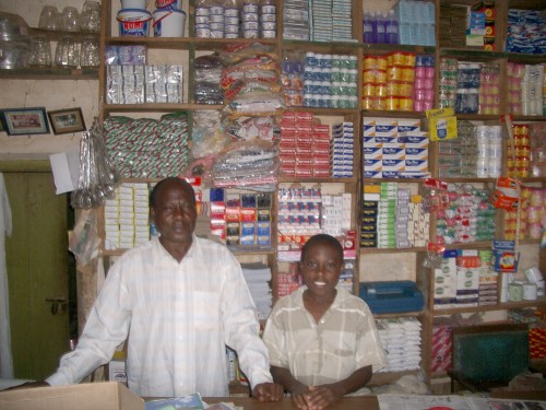 Thoms store in Kibaale