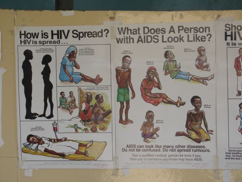 Posters in the clinic